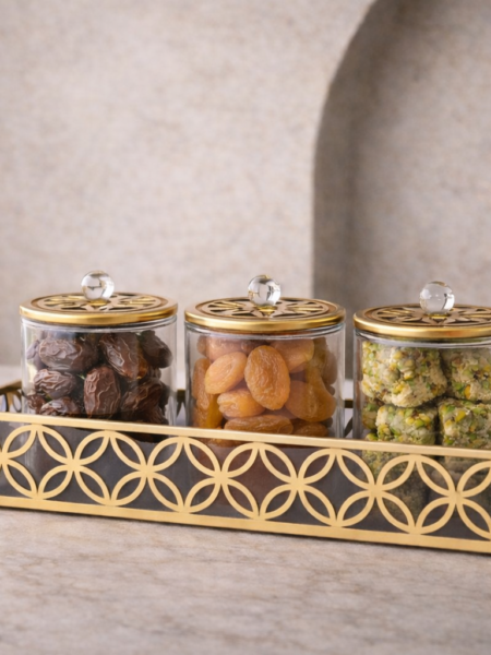 قاعده مع ٣ علب