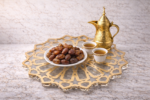 صينيه ضيافه ديزاين شرقي ذهبي 45 cm