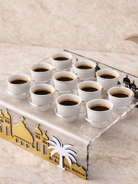 ستاند فناجين القهوه العربيه ل 12 فنجان