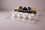 Ramadan tray 40x30 cm with removable hanger
