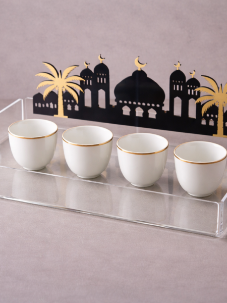 Ramadan tray 40x30 cm with removable hanger