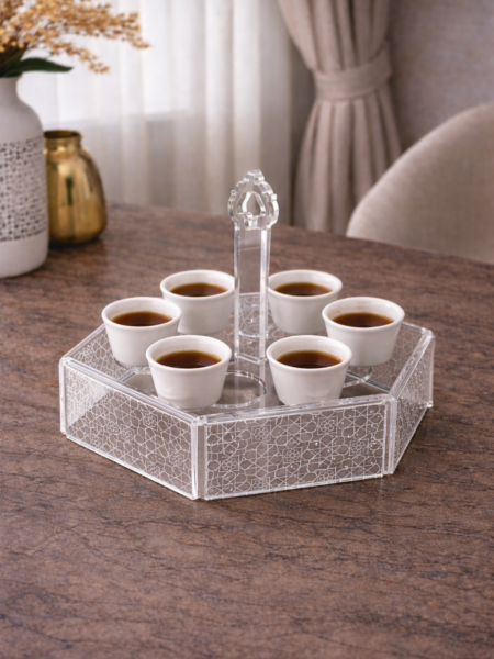 ستاند لفناجين القهوه العربيه