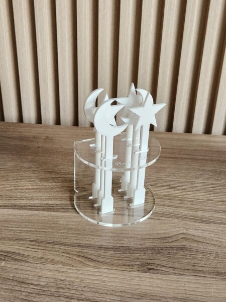 Hilal & stars spoons set ( 6 pieces)