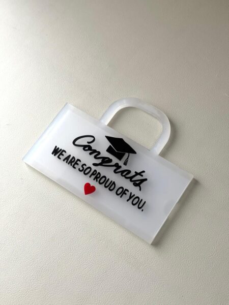 Graduation money gift holder