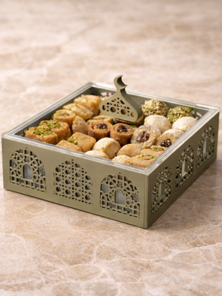 علبه لضيافه رمضان 20x20x5 cm