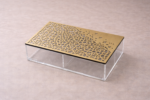 علبه بتصميم اسلامي ذهبي 30x20cm