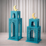 Minarets set of 2 heights 35 / 30 cm متوفره على الطلب فقط تجهز خلال ٣ ايام من تاريخ الطلب