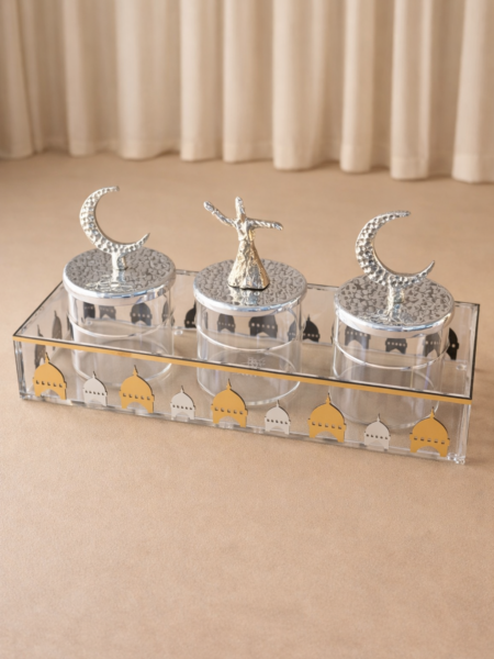 قاعده مع ٣ علب