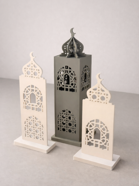 Acrylic table stands set 32/27/22 cm