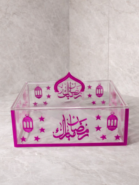 Acrylic box 20x20 cm