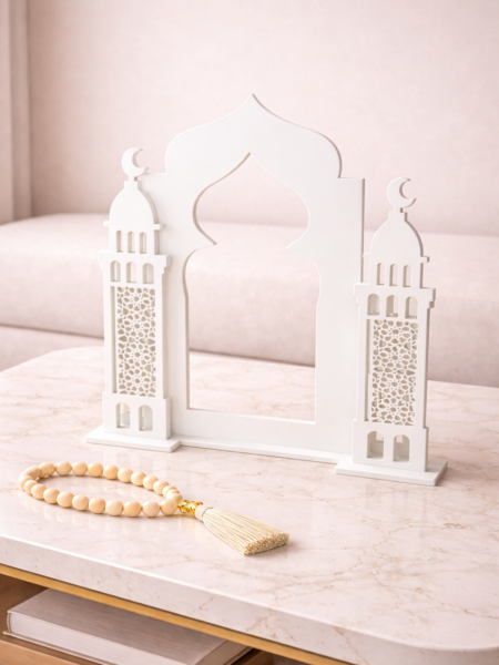 Ramadan beige table stands 45/35/30 cm